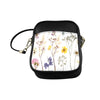 Wildflowers White Sling Shoulder Bag