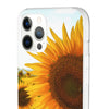 Sunflowers Flexi Clear Cases for Most Phone Types