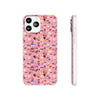 Happy Cake Pink Flexi Clear Cases for Most Phone Types (FWS)