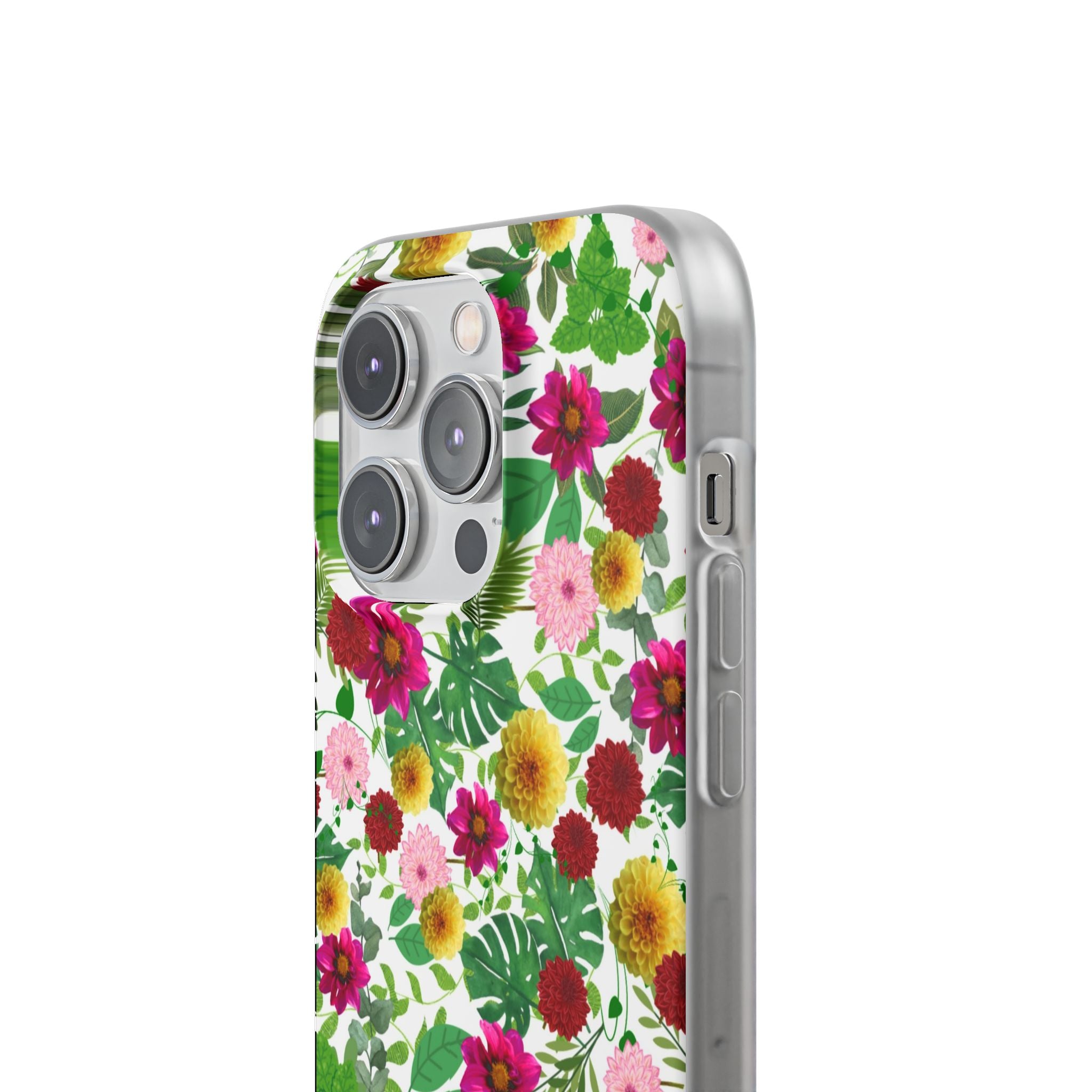 Graphic Dahlias Flexi Cases for Most Phone Types (FWS)