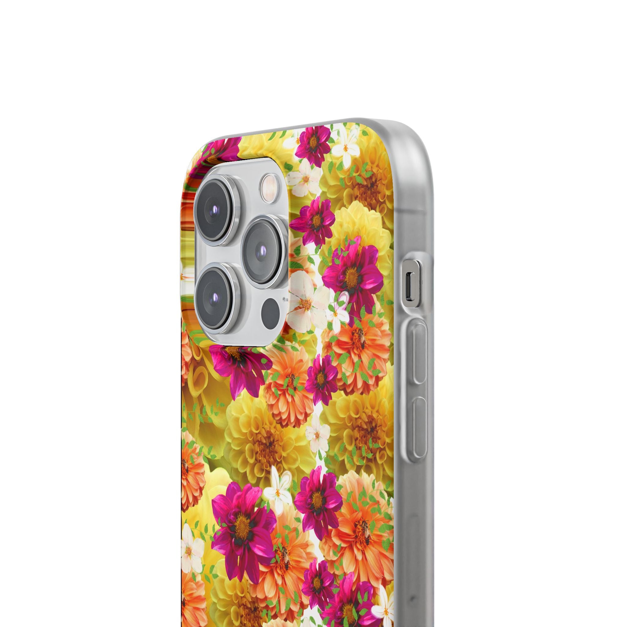 Graphic Dahlias 2 Flexi Cases for Most Phone Types (FWS)