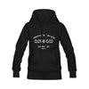 One by One Black Women's Hoodie in 3 Basic Sizes