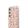 Happy Cake White Flexi Clear Cases for Most Phone Types (FWS)