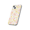 Pastel Frangipanis Yellow Flexi Clear Cases for Most Phone Types (FWS)