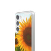 Sunflowers Flexi Clear Cases for Most Phone Types