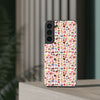 Happy Cake White Flexi Clear Cases for Most Phone Types (FWS)