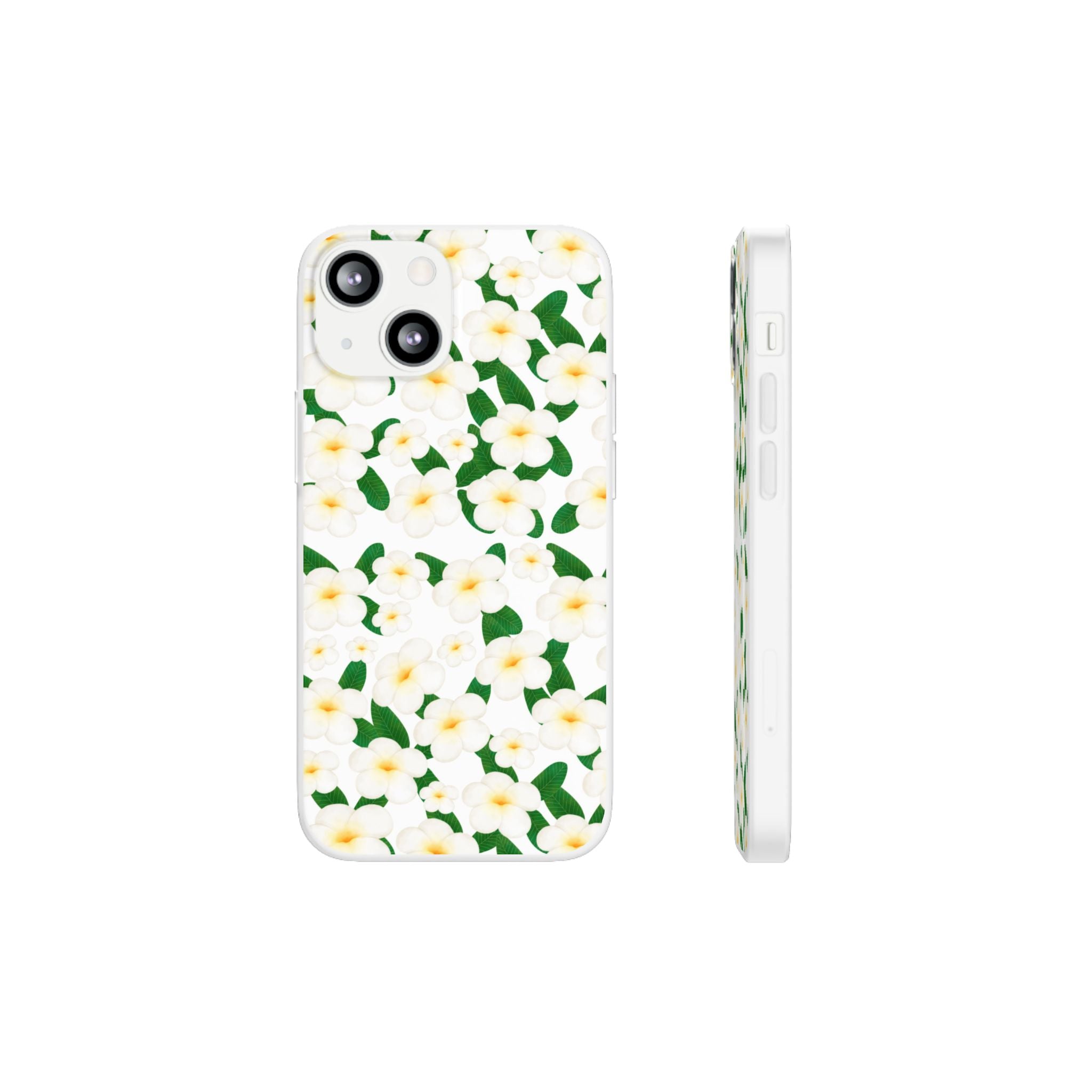 Fresh Frangipanis Graphic Flexi Cases for Most Phone Types