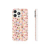 Happy Cake White Flexi Clear Cases for Most Phone Types (FWS)