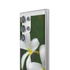 White Frangipanis Flexi Clear Cases for Most Phone Types (FWS)