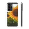 Sunflowers Flexi Clear Cases for Most Phone Types