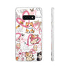 Cats Love White Flexi Clear Cases for Most Phone Types (FWS)