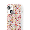 Happy Cake White Flexi Clear Cases for Most Phone Types (FWS)