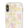 Pastel Frangipanis Yellow Flexi Clear Cases for Most Phone Types (FWS)