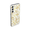 Golden Frangipanis White Flexi Clear Cases for Most Phone Types (FWS)