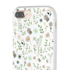 Graphic White Daisies Flexi Clear Cases for Most Phone Types (FWS)