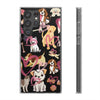 Dogs Love Black Flexi Clear Cases for Most Phone Types (FWS)