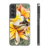 Floating Frangipanis 2 Flexi Clear Cases for Most Phone Types (FWS)