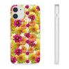 Graphic Dahlias 2 Flexi Cases for Most Phone Types