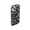 Wildflowers Painted Black Flexi Clear Case for Most Phone Types