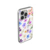 Floral White Flexi Clear Cases for Most Phone Types