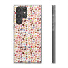 Happy Cake White Flexi Clear Cases for Most Phone Types (FWS)