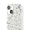 Graphic White Daisies Flexi Clear Cases for Most Phone Types (FWS)