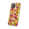 Graphic Dahlias 2 Flexi Cases for Most Phone Types