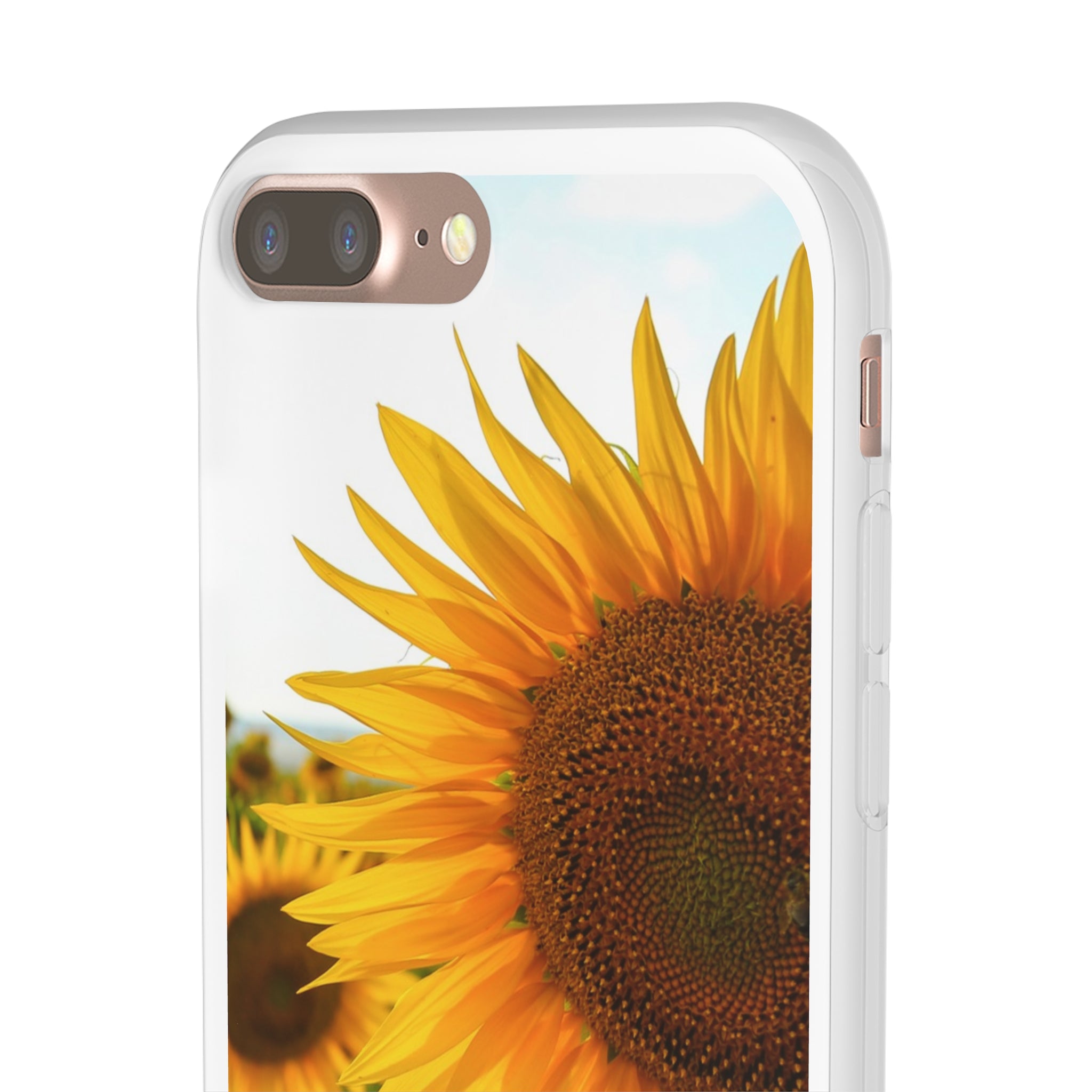 Sunflowers Flexi Clear Cases for Most Phone Types