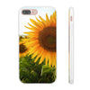Sunflowers Flexi Clear Cases for Most Phone Types