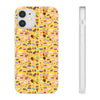 Happy Cake Yellow Flexi Clear Cases for Most Phone Types (FWS)