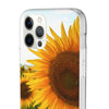 Sunflowers Flexi Clear Cases for Most Phone Types