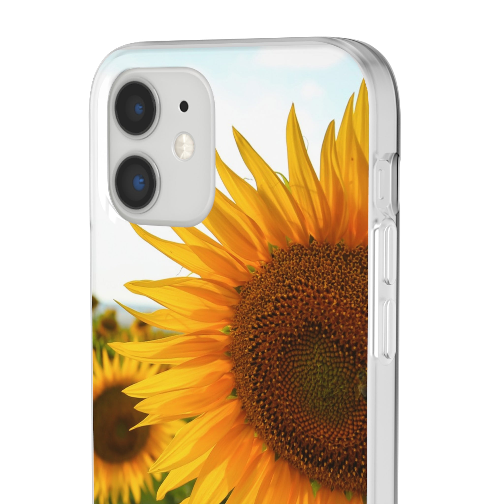 Sunflowers Flexi Clear Cases for Most Phone Types