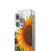 Sunflowers Flexi Clear Cases for Most Phone Types