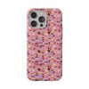 Happy Cake Pink Flexi Clear Cases for Most Phone Types (FWS)