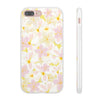 Pastel Frangipanis Yellow Flexi Clear Cases for Most Phone Types (FWS)