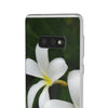 White Frangipanis Flexi Clear Cases for Most Phone Types (FWS)