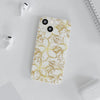 Golden Frangipanis White Flexi Clear Cases for Most Phone Types (FWS)