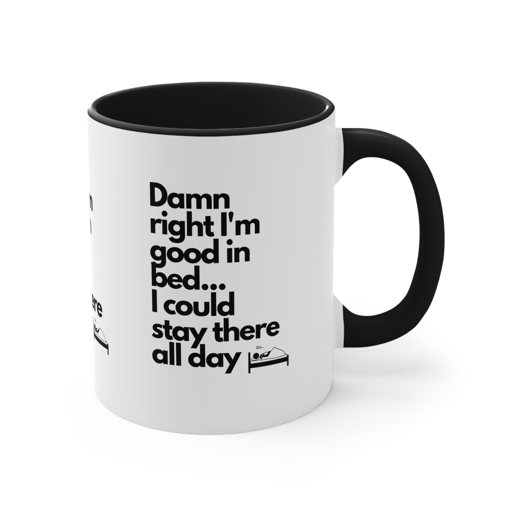 Good in Bed Accent Mug 11oz