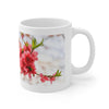 Pink Cherry Blossoms Mug 11oz (Microwave & Dishwasher Safe)