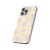 Pastel Frangipanis Yellow Flexi Clear Cases for Most Phone Types (FWS)