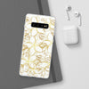 Golden Frangipanis White Flexi Clear Cases for Most Phone Types (FWS)