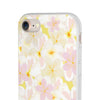 Pastel Frangipanis Yellow Flexi Clear Cases for Most Phone Types (FWS)