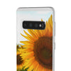 Sunflowers Flexi Clear Cases for Most Phone Types