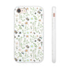 Graphic White Daisies Flexi Clear Cases for Most Phone Types (FWS)