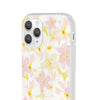Pastel Frangipanis Yellow Flexi Clear Cases for Most Phone Types (FWS)