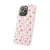 Japanese Pink Flowers White Flexi Clear Cases for Most Phone Types