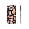 Dogs Love Black Flexi Clear Cases for Most Phone Types (FWS)