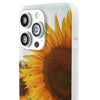Sunflowers Flexi Clear Cases for Most Phone Types