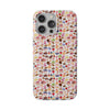 Happy Cake White Flexi Clear Cases for Most Phone Types (FWS)