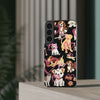 Dogs Love Black Flexi Clear Cases for Most Phone Types (FWS)